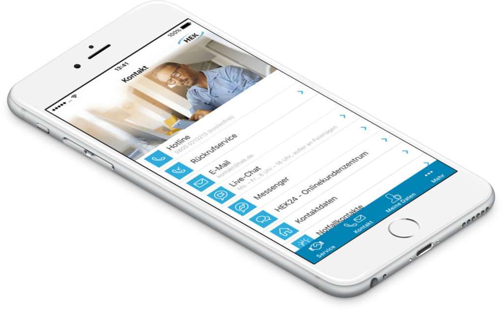 AXA Versicherung Neu-Isenburg Frank Reinhart HEK APP